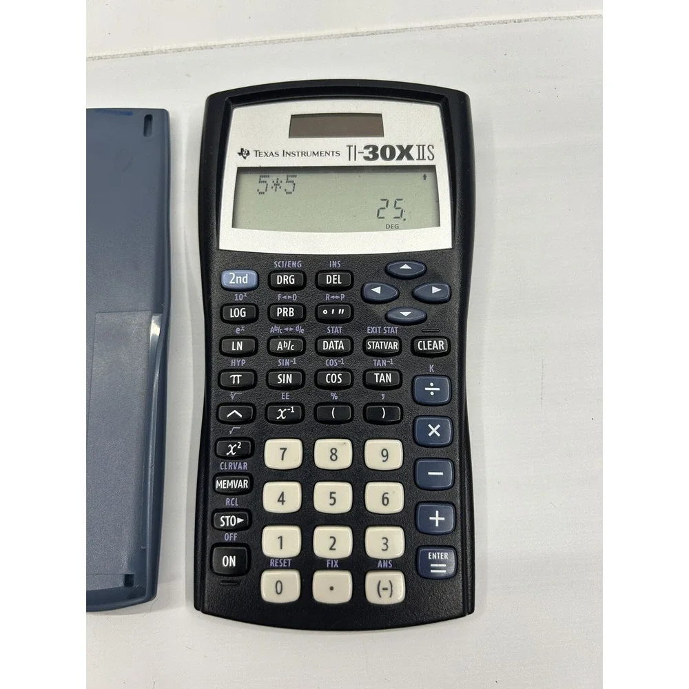 Texas Instruments Scientific Calculator Ti-30x IIS Solar Black